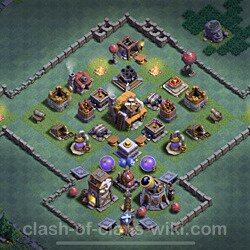 Best Builder Hall Level 5 Base with Link - Clash of Clans - BH5 Copy, #102