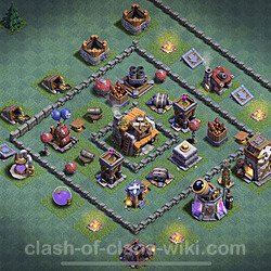 Miglior Layout per sala del costruttore livello 5 + Link - Base Clash of Clans, #19