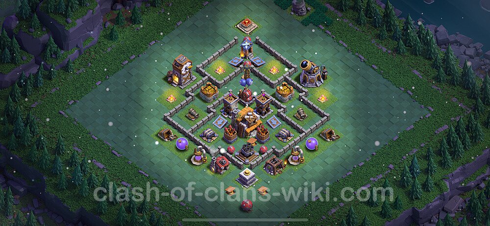 Best Builder Hall Level 5 Anti Everything Base with Link - Copy Design 2024 - BH5, #120