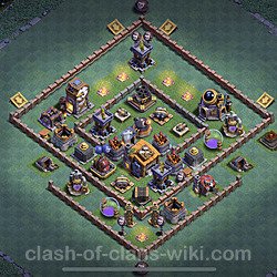 Best Builder Hall Level 7 Base with Link - Clash of Clans - BH7 Copy, #11