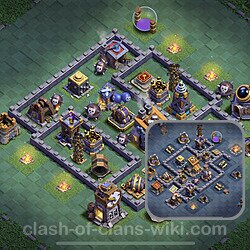 Best Builder Hall Level 8 Base with Link - Clash of Clans 2023 - BH8 Copy, #62