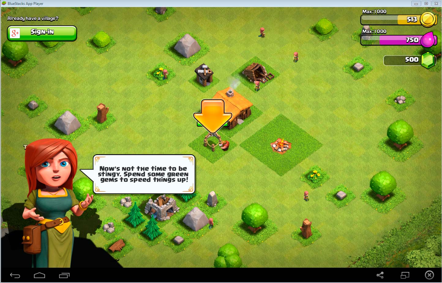 عرض اللعب Clash of Clans على الكمبيوتر