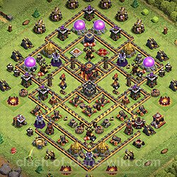 Base plan (layout), Town Hall Level 10 for trophies (defense) (#1165)