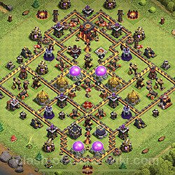 Base plan (layout), Town Hall Level 10 for trophies (defense) (#265)