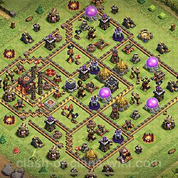 Base plan (layout), Town Hall Level 10 for trophies (defense) (#272)