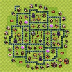 Base plan (layout), Town Hall Level 10 for farming (#47)