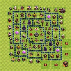 Base plan (layout), Town Hall Level 10 for farming (#53)