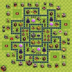 Base plan (layout), Town Hall Level 10 for farming (#55)