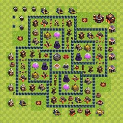 Base plan (layout), Town Hall Level 10 for farming (#59)