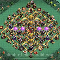 Base plan (layout), Town Hall Level 10 for farming (#703)