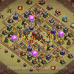 Base plan (layout), Town Hall Level 10 for clan wars (#1649)