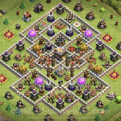 Base plan (layout), Town Hall Level 11 for trophies (defense) (#1156)