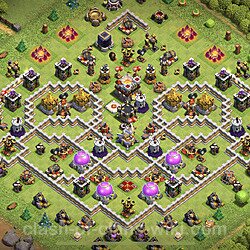 Base plan (layout), Town Hall Level 11 for trophies (defense) (#1227)