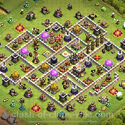 Base plan (layout), Town Hall Level 11 for trophies (defense) (#1255)