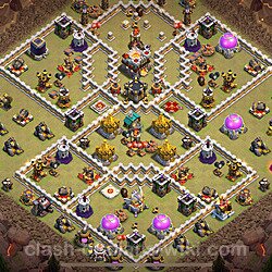 Base plan (layout), Town Hall Level 11 for clan wars (#1370)