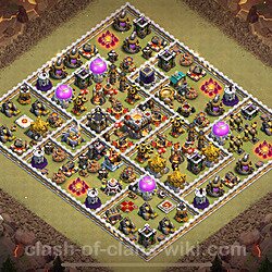 Base plan (layout), Town Hall Level 11 for clan wars (#1709)