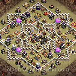 Base plan (layout), Town Hall Level 11 for clan wars (#43)