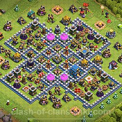 Base plan (layout), Town Hall Level 12 for trophies (defense) (#1763)