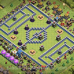 Base plan (layout), Town Hall Level 12 Troll / Funny (#1018)