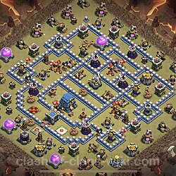 Base plan (layout), Town Hall Level 12 for clan wars (#1037)