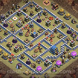 Base plan (layout), Town Hall Level 12 for clan wars (#1407)