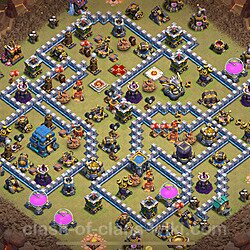 Base plan (layout), Town Hall Level 12 for clan wars (#1519)