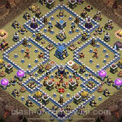 Base plan (layout), Town Hall Level 12 for clan wars (#767)