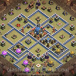 Base plan (layout), Town Hall Level 12 for clan wars (#881)