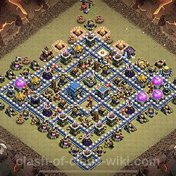 Base plan (layout), Town Hall Level 12 for clan wars (#903)