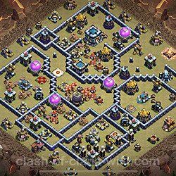 Base plan (layout), Town Hall Level 13 for trophies (defense) (#1277)