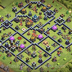 Base plan (layout), Town Hall Level 13 for trophies (defense) (#1314)