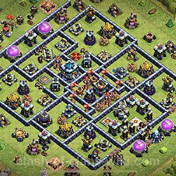 Base plan (layout), Town Hall Level 13 for trophies (defense) (#1322)