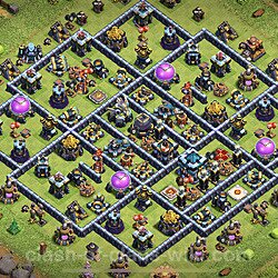 Base plan (layout), Town Hall Level 13 for trophies (defense) (#1351)