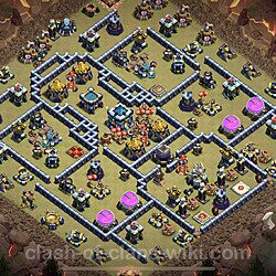 Base plan (layout), Town Hall Level 13 for clan wars (#1062)