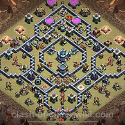 Base plan (layout), Town Hall Level 13 for clan wars (#1163)
