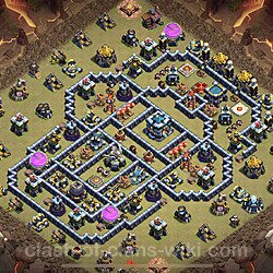 Base plan (layout), Town Hall Level 13 for clan wars (#1177)