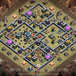 Base plan (layout), Town Hall Level 13 for clan wars (#119)