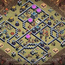 Base plan (layout), Town Hall Level 13 for clan wars (#1214)