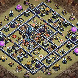 Base plan (layout), Town Hall Level 13 for clan wars (#1320)