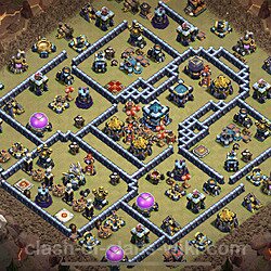 Base plan (layout), Town Hall Level 13 for clan wars (#1354)