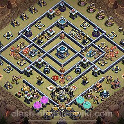 Base plan (layout), Town Hall Level 13 for clan wars (#1386)