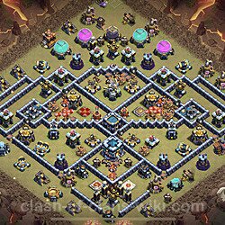 Base plan (layout), Town Hall Level 13 for clan wars (#1387)