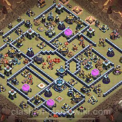 Base plan (layout), Town Hall Level 13 for clan wars (#1414)