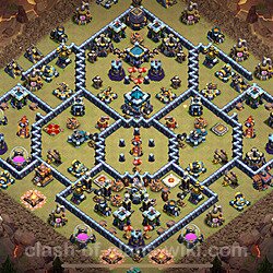 Base plan (layout), Town Hall Level 13 for clan wars (#1606)