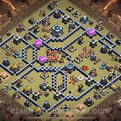 Base plan (layout), Town Hall Level 13 for clan wars (#181)