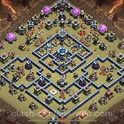 Base plan (layout), Town Hall Level 13 for clan wars (#781)