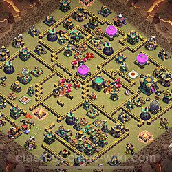 Base plan (layout), Town Hall Level 14 for clan wars (#1594)
