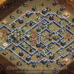 Base plan (layout), Town Hall Level 14 for clan wars (#67)