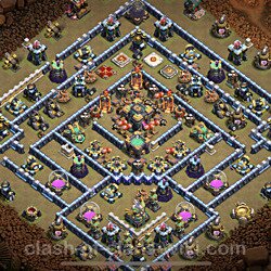 Base plan (layout), Town Hall Level 14 for clan wars (#71)