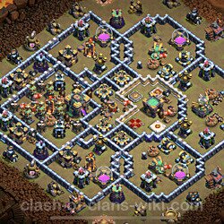 Base plan (layout), Town Hall Level 14 for clan wars (#84)